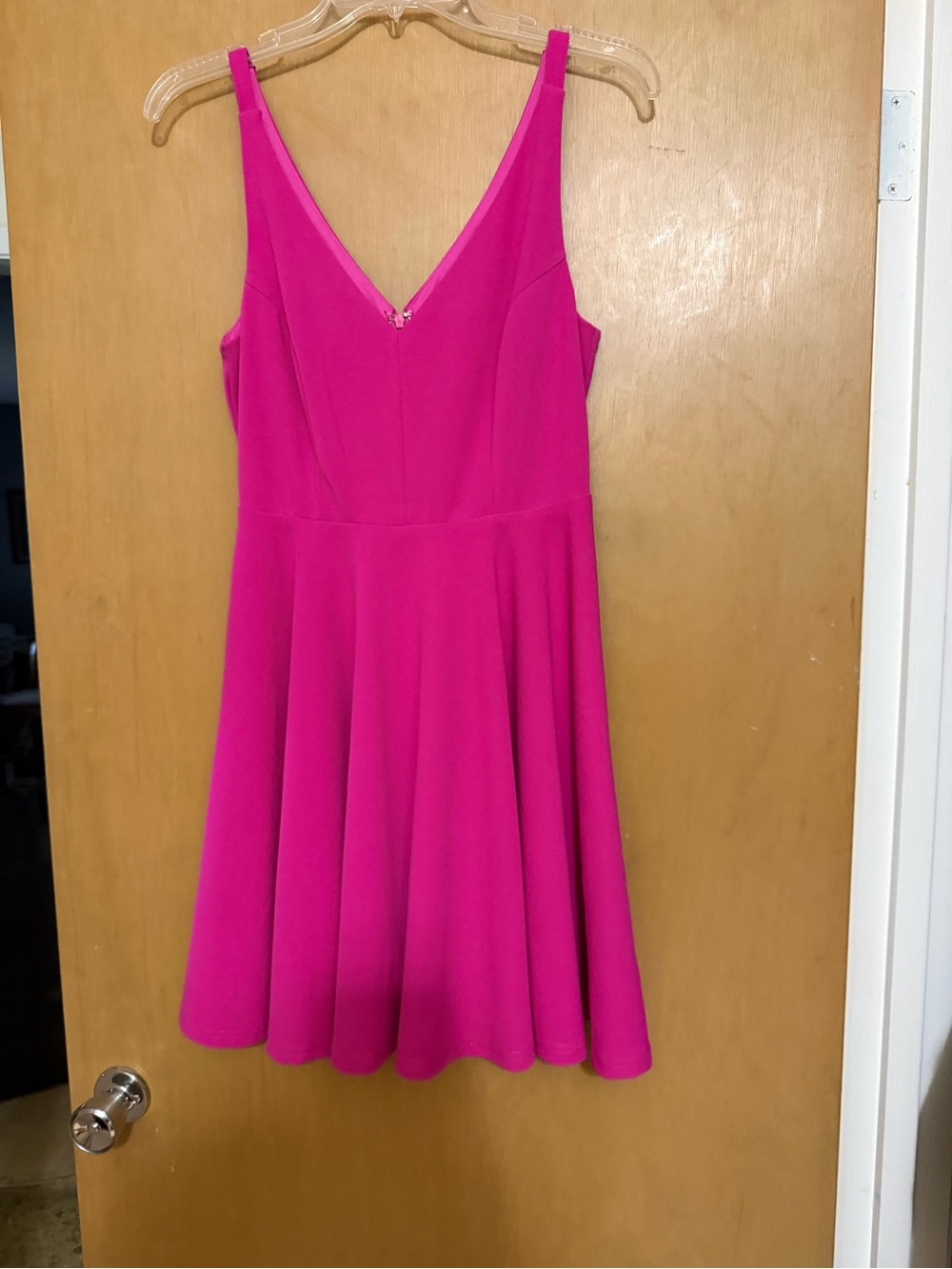 Lulu's Hot Pink Sleeveless Dress